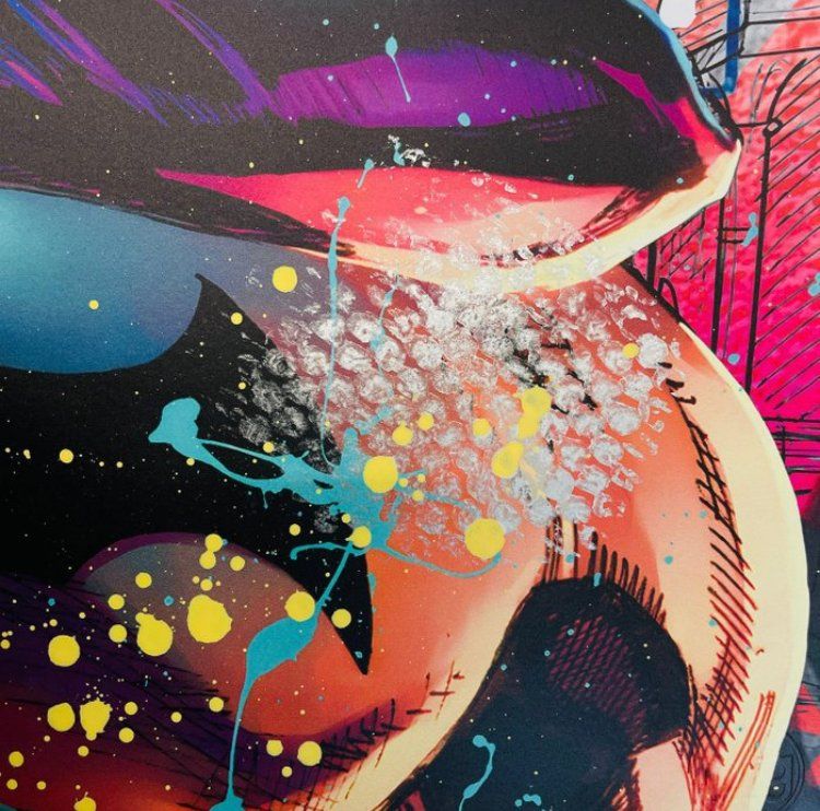 Gemälde: New Popart Mixed Media 100 x 80 Batman – Neu (gemäss Beschreibung) aus Zumikon von nubyan 2