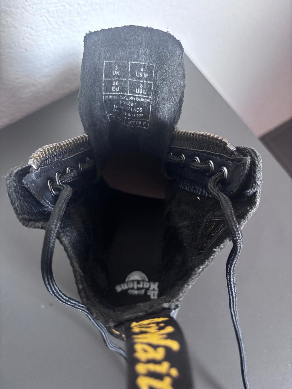 Dr. Martens Scarpe da donna: Dr. Martins Sinclair Plateaustiefelette 36 – Usato da obernau venduto da carex02 4