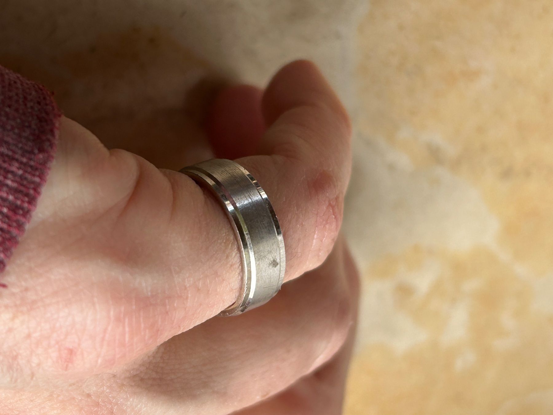 Anelli: Silberring sterling UNI Grösse 53 (17mm) – Usato da Dittingen venduto da Bellevista 3