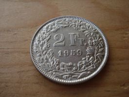 (D2) 2 Franken 1959