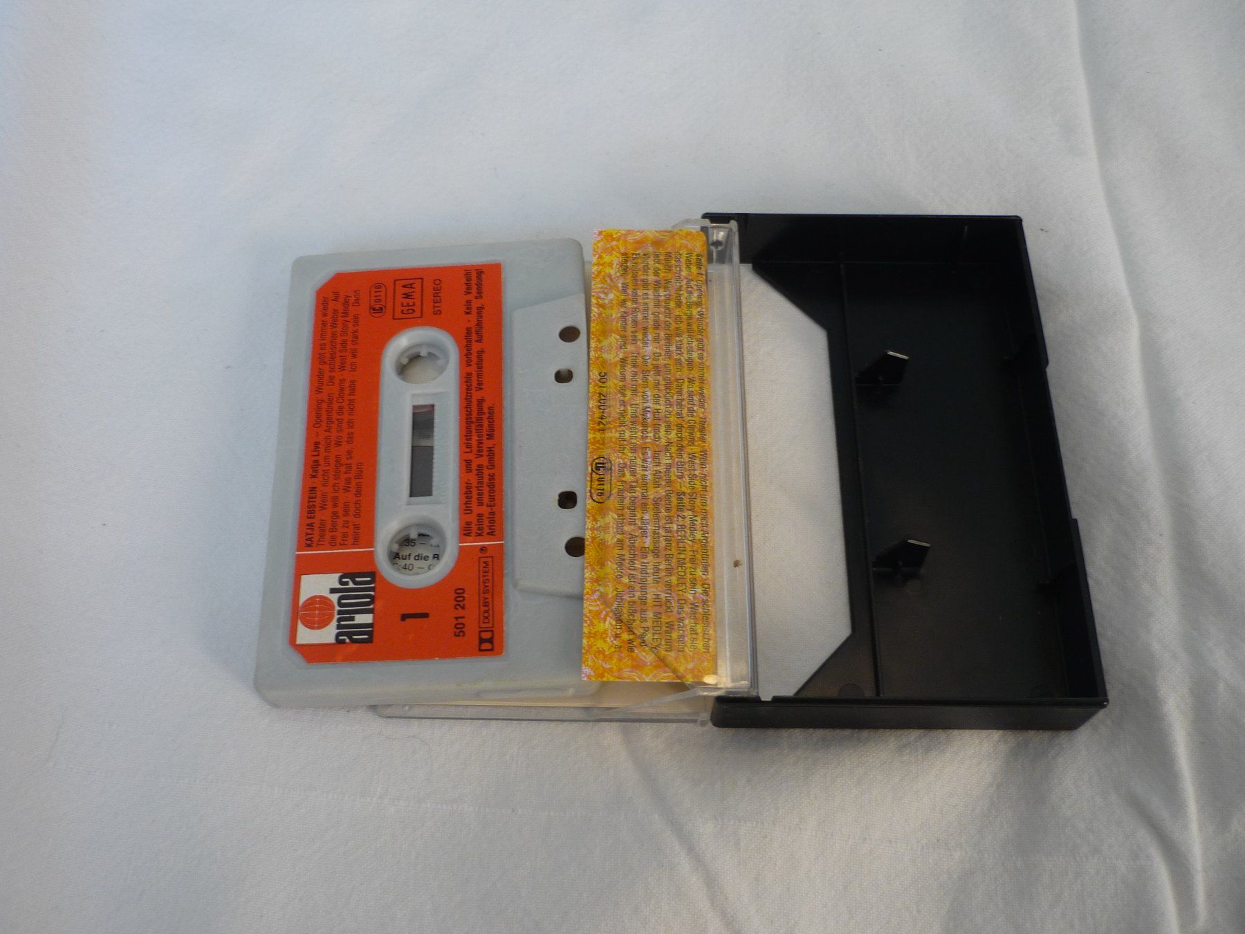 Musicassette: Musik Kassette - Top - Katja Ebstein live – Usato da Beringen venduto da Flatretriever 2