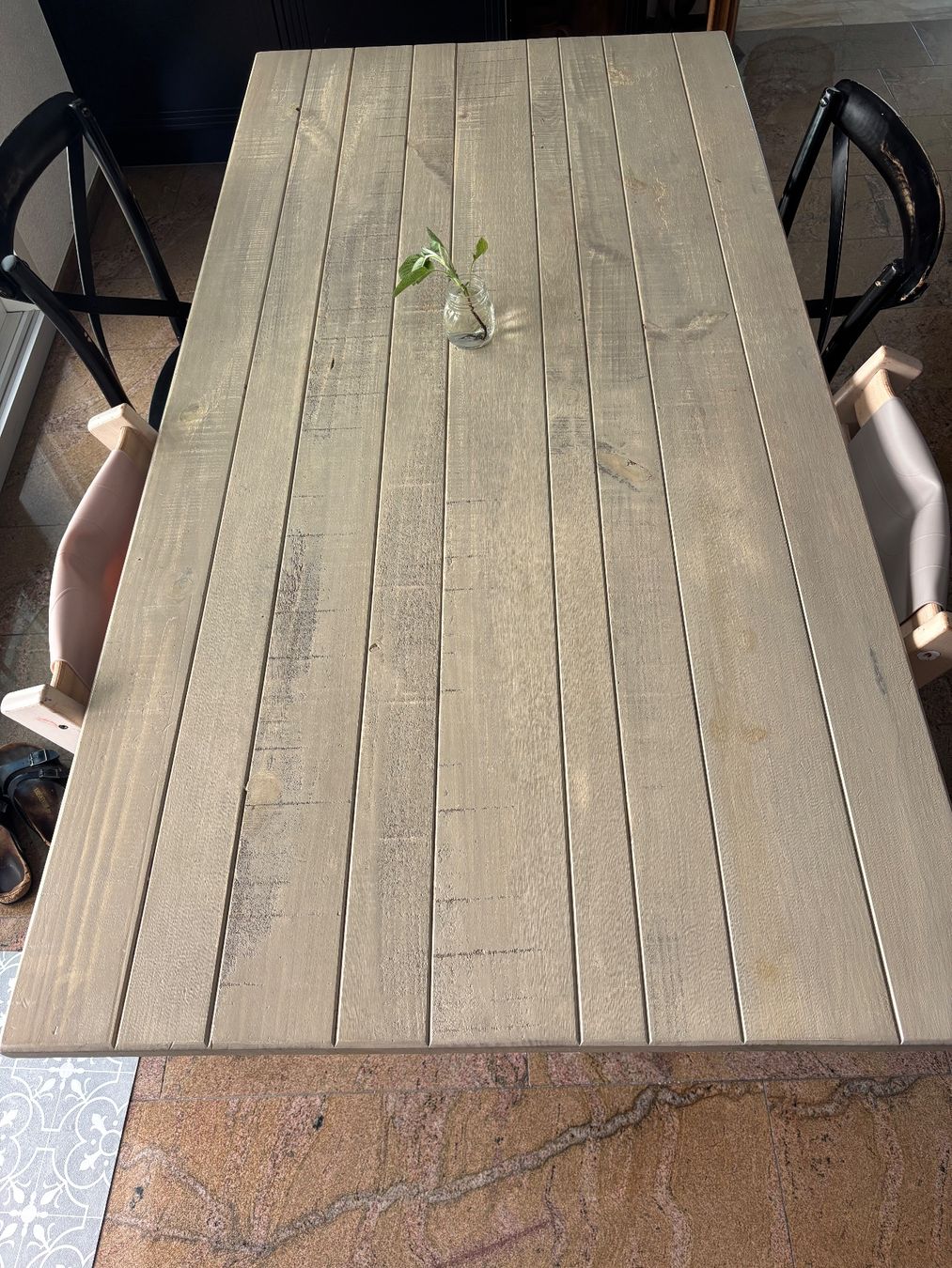 Tische: Holztisch 90x180 – Gebraucht aus Kastanienbaum von vali031 1