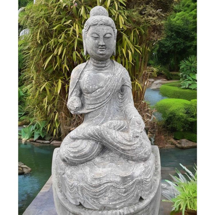 Chinesischer Stein Buddha Garten Skulptur China Kultur Revol Kaufen