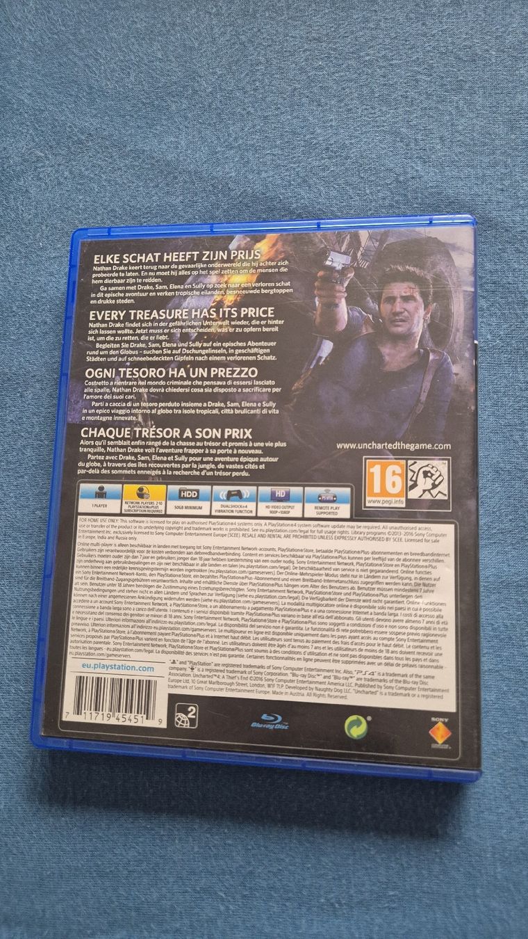 Sony Giochi: Uncharted 4: "A Thief's End" – Usato da Corcelles-Payerne venduto da craveiro_in4k 2