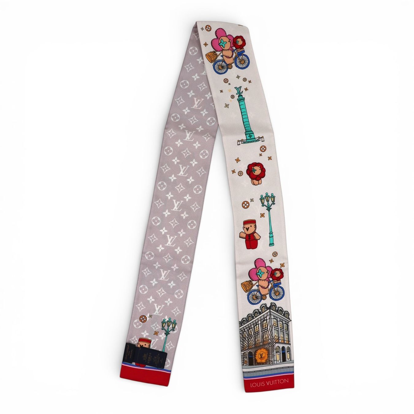 Louis Vuitton Foulards, Tücher & Schals: Louis Vuitton Bandeau "Vivienne Paris" – Gebraucht aus Binningen von Designerlabels 4