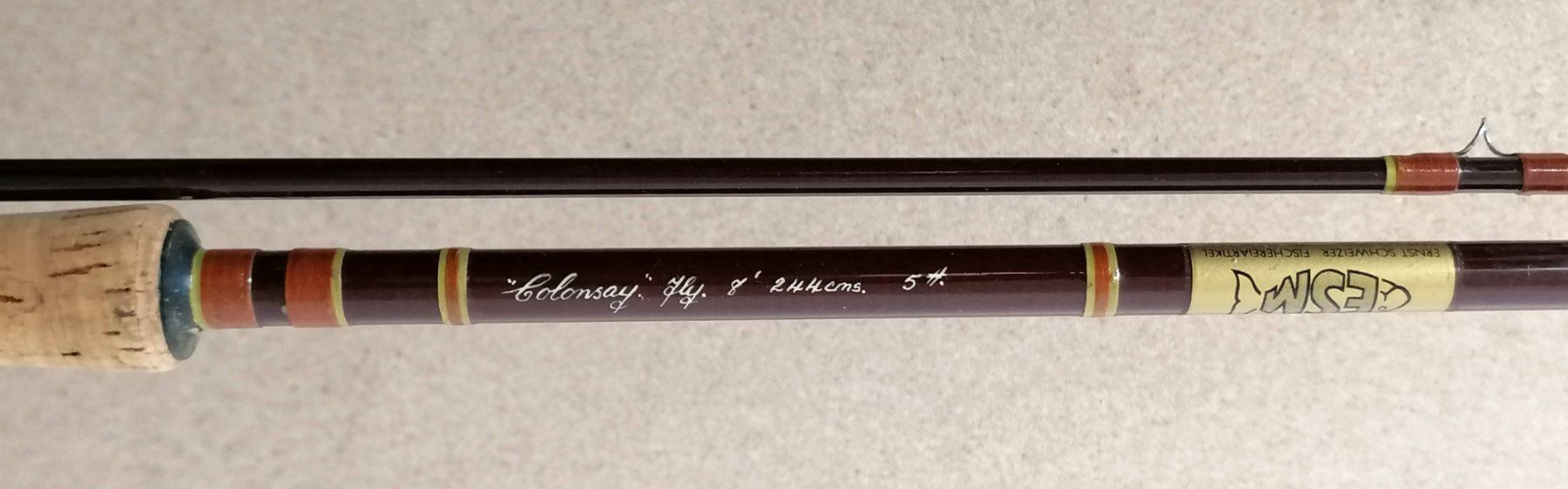 Angelruten: Fliegenrute ESM Colonsay 5wt 2-teilig – Gebraucht aus Reinach BL von fliegenrolli 6