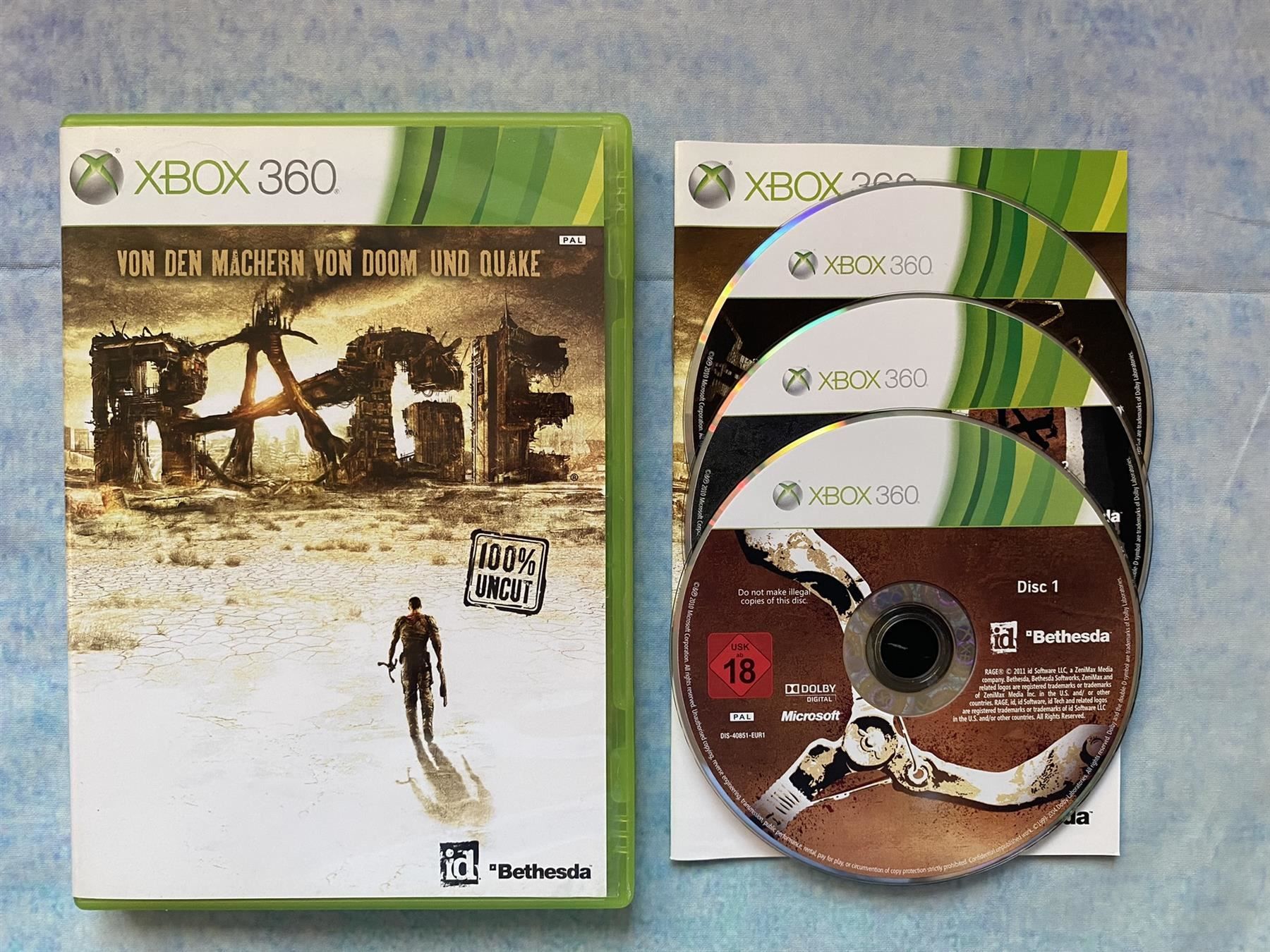 Giochi: Xbox360: Rage – Usato da Märstetten venduto da AlienNova