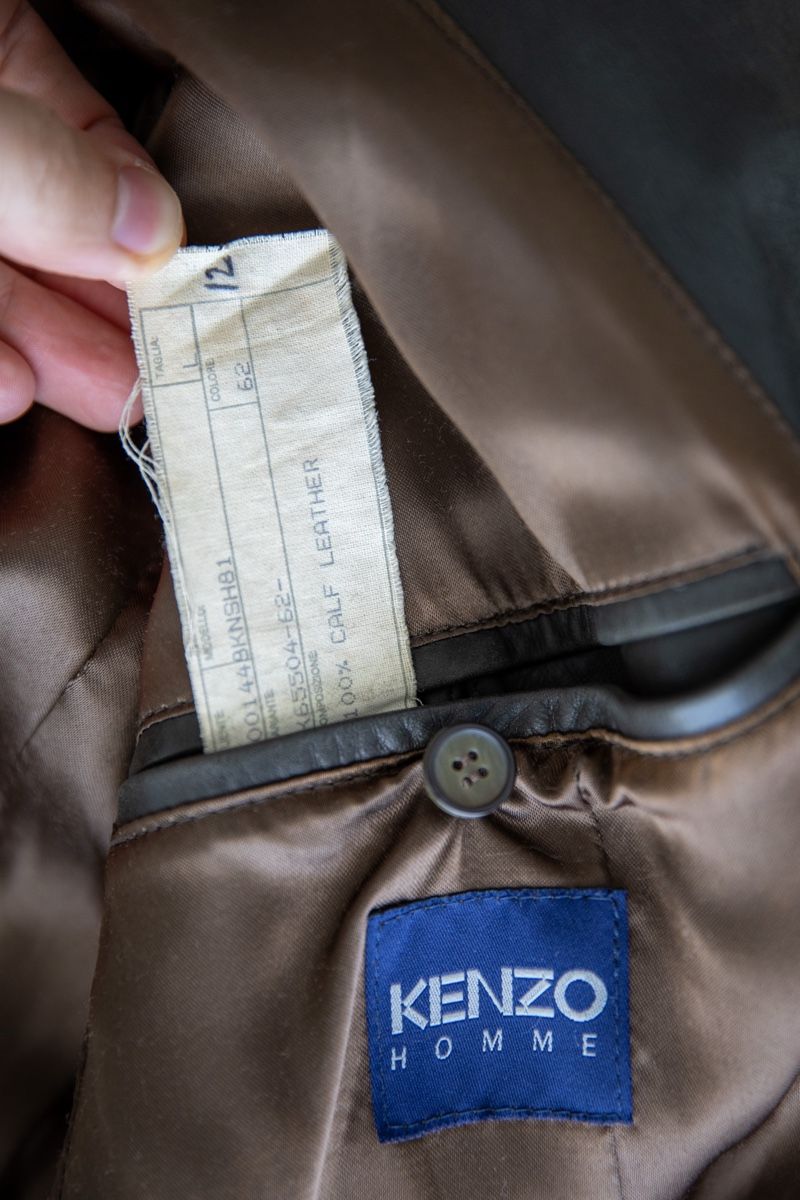 Kenzo Giacche: Kenzo Leather Jacket – Usato da Gordola venduto da parided 3