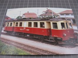AK Täuffelen Depot mit Triebwagen