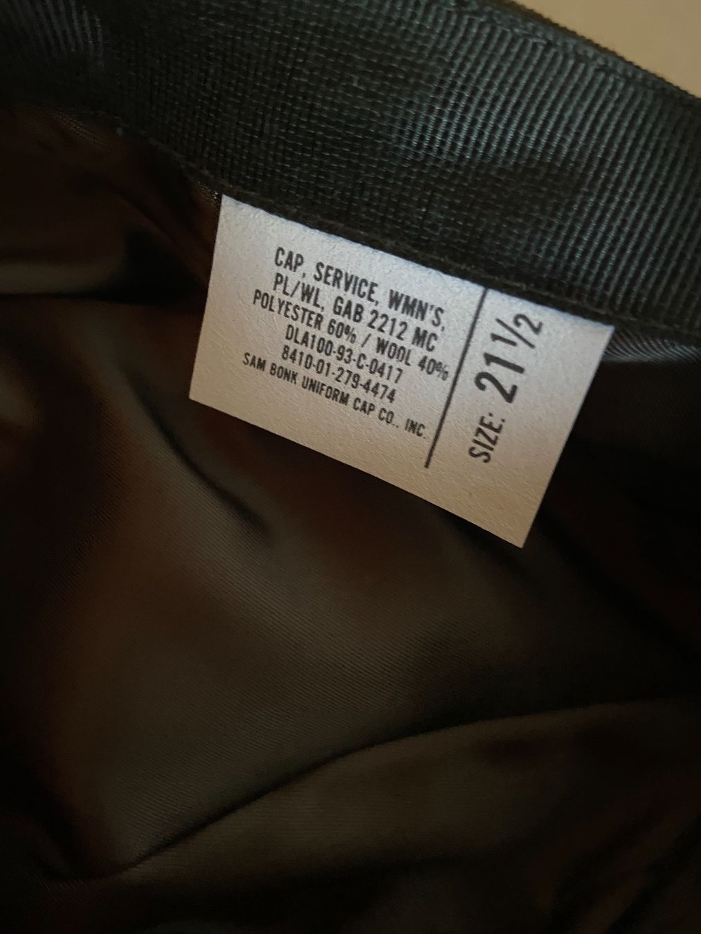 US Army Uniformi: Originaler USMC Damen Hut – Usato da Balsthal venduto da Sven.sch 7