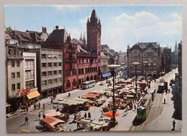 Basel, Marktplatz und Rathaus