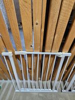 Barrière de sécurité pour chien/enfant Hauck blanche