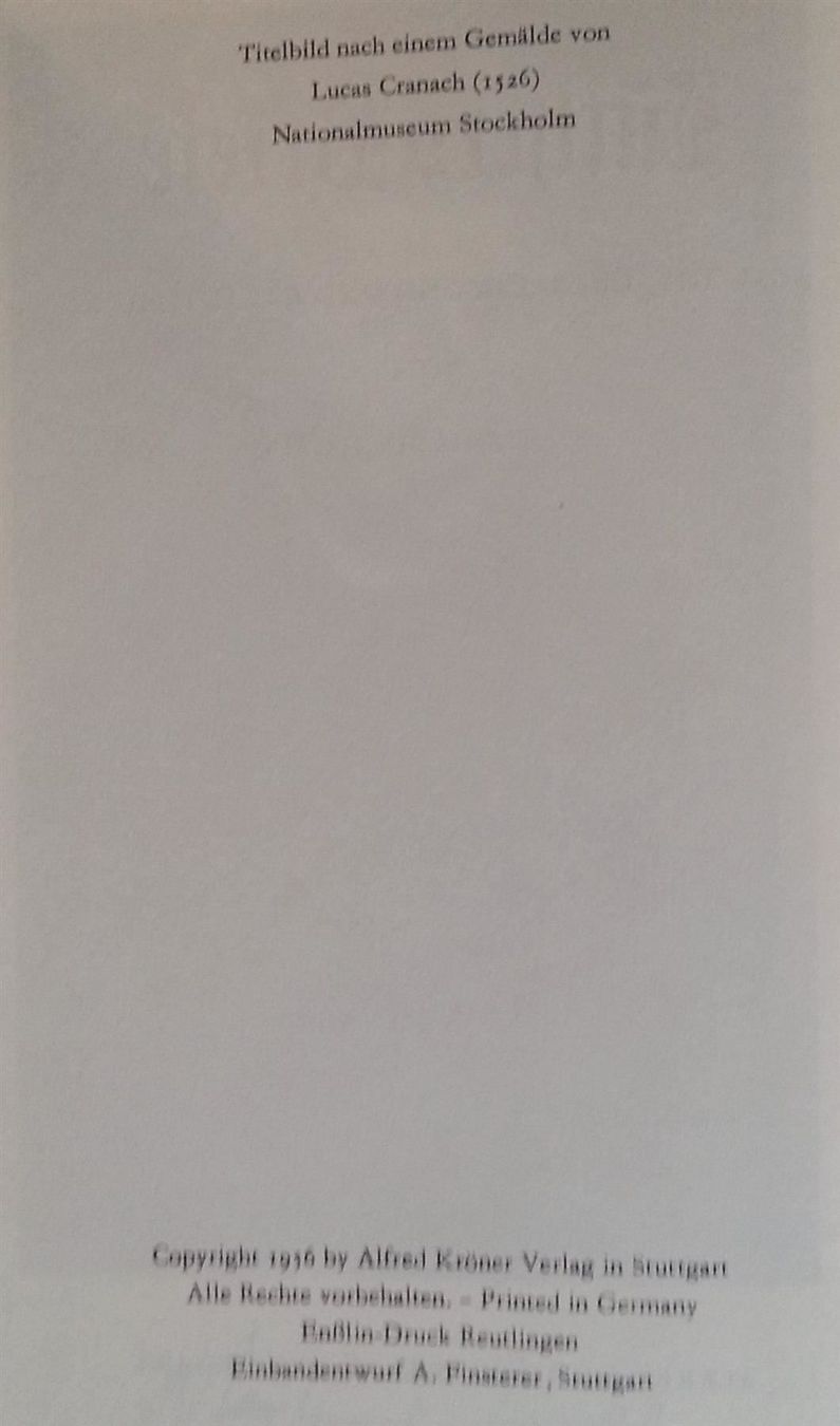Bücher: Luthers Briefe – R. Buchwald, 1956 – Gebraucht aus Oberriet SG von ganesh435 3
