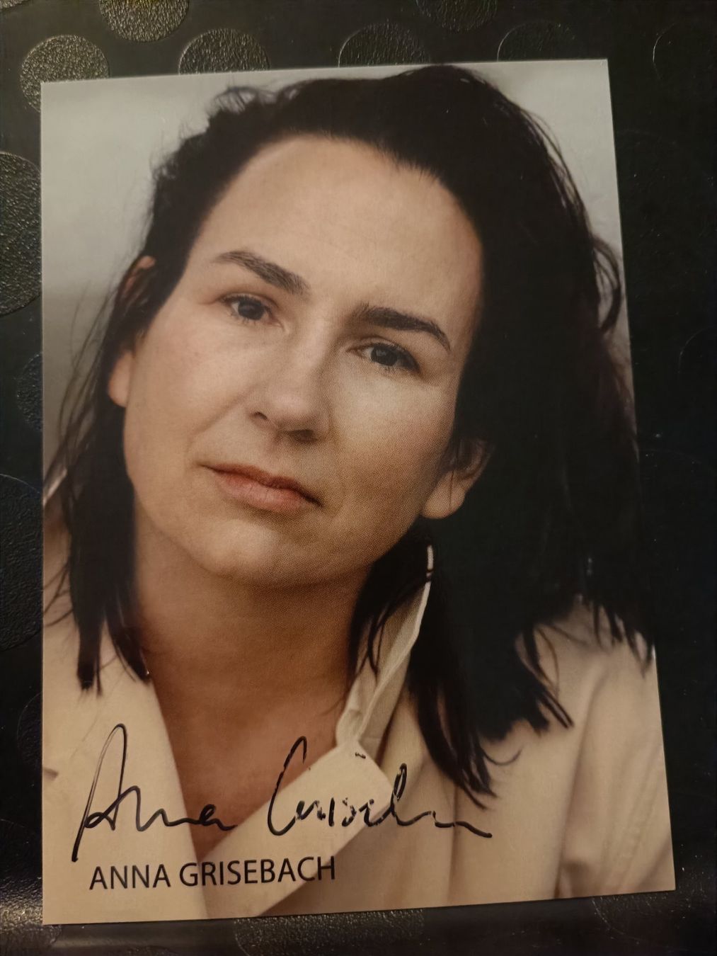 Autographes: Anna Grisebach - handsigniert – D'occasion à Menziken par Artographs