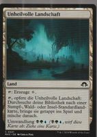 TCG Magic The Gathering MTG MH3 0221 Unheilvolle Landschaft