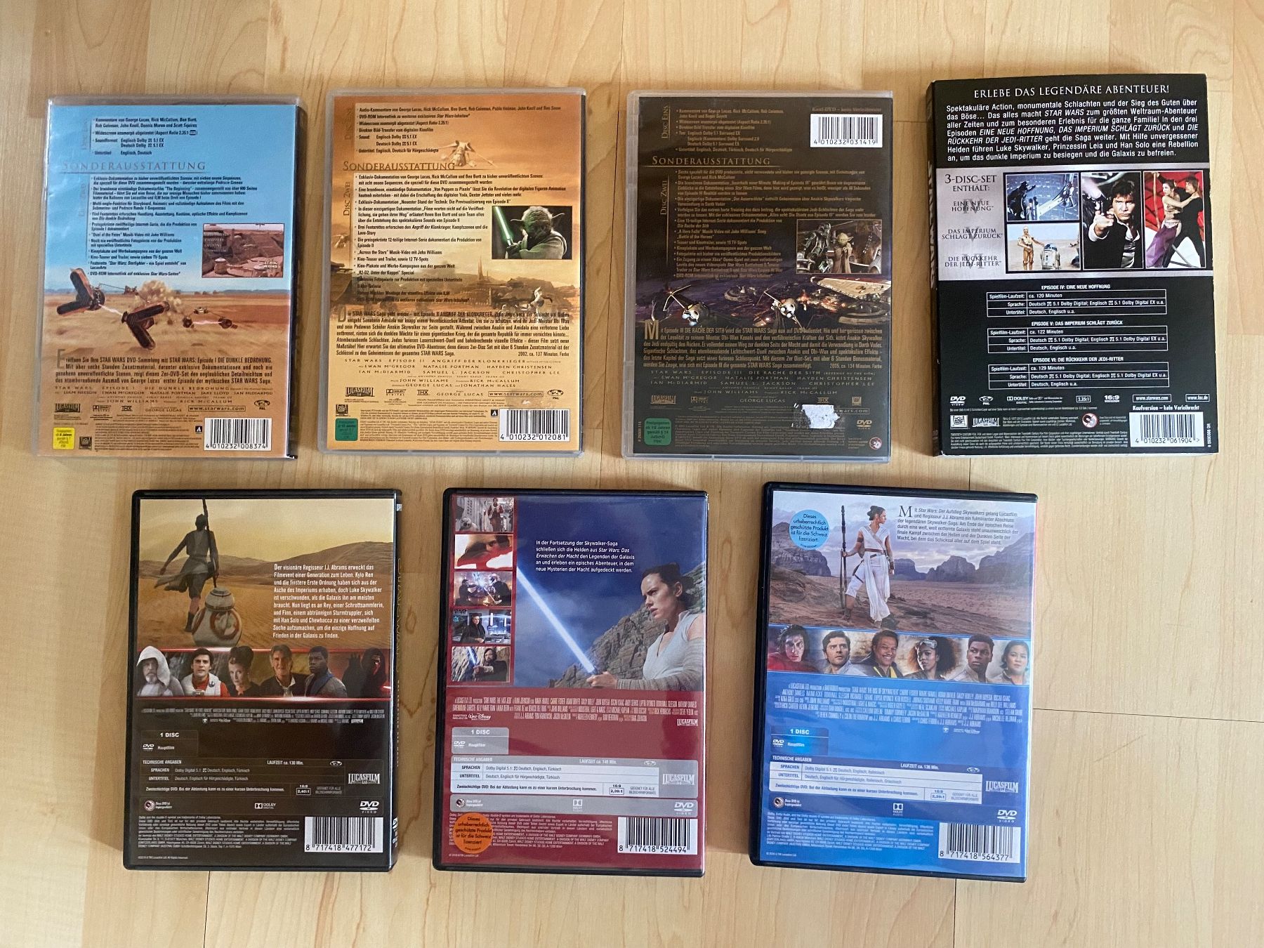 Tutti i DVDs: Star Wars DVD Episode 1 - 9 – Usato da Mastrils venduto da scipio753 2