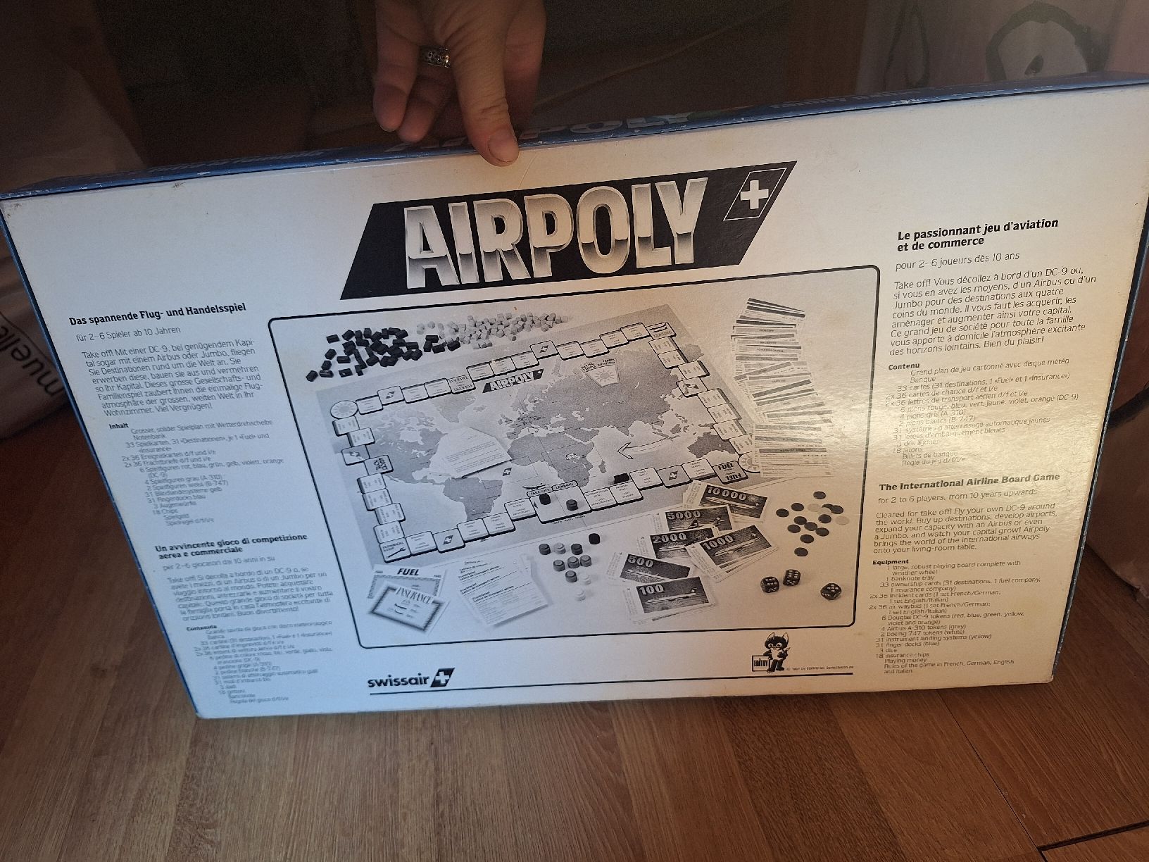 Giochi: Airpoly Brettspiel – Nuovo (secondo la descrizione) da Windisch venduto da loa_ppp2 3