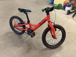 FLiZZi 16 RIEMEN Kindervelo / rot / 16 ZOLL
