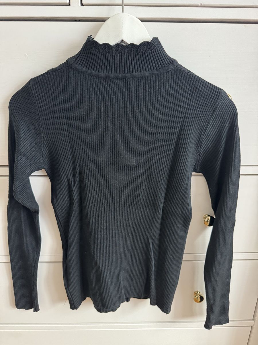 Pulls & Sweat-shirts: Schwarzer Damen Stehkragenpullover mit Strass Gr. S/M – D'occasion à Schlieren par itsquality 6