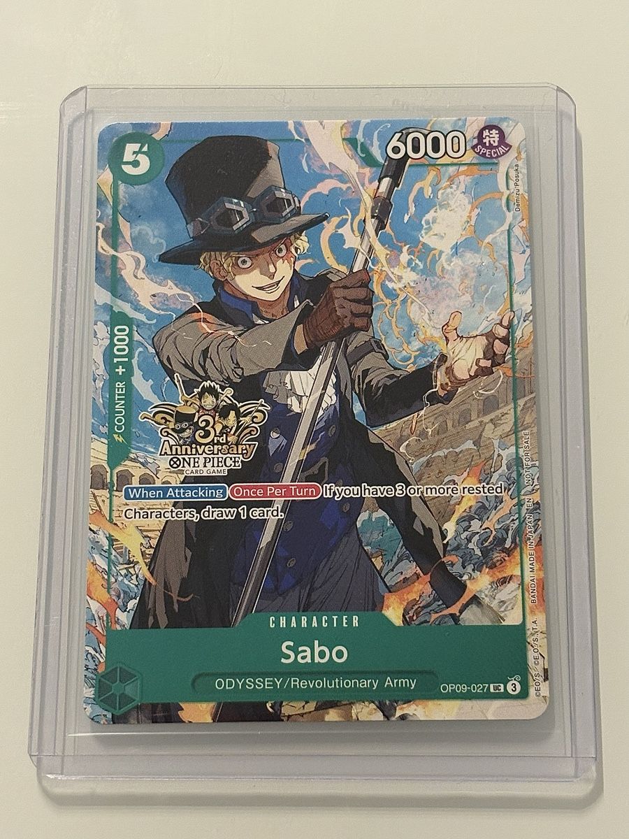 Bandai Carte collezionabili: One Piece TCG - Sabo OP09-027 – Nuovo (secondo la descrizione) da Pieterlen venduto da Mira_o7