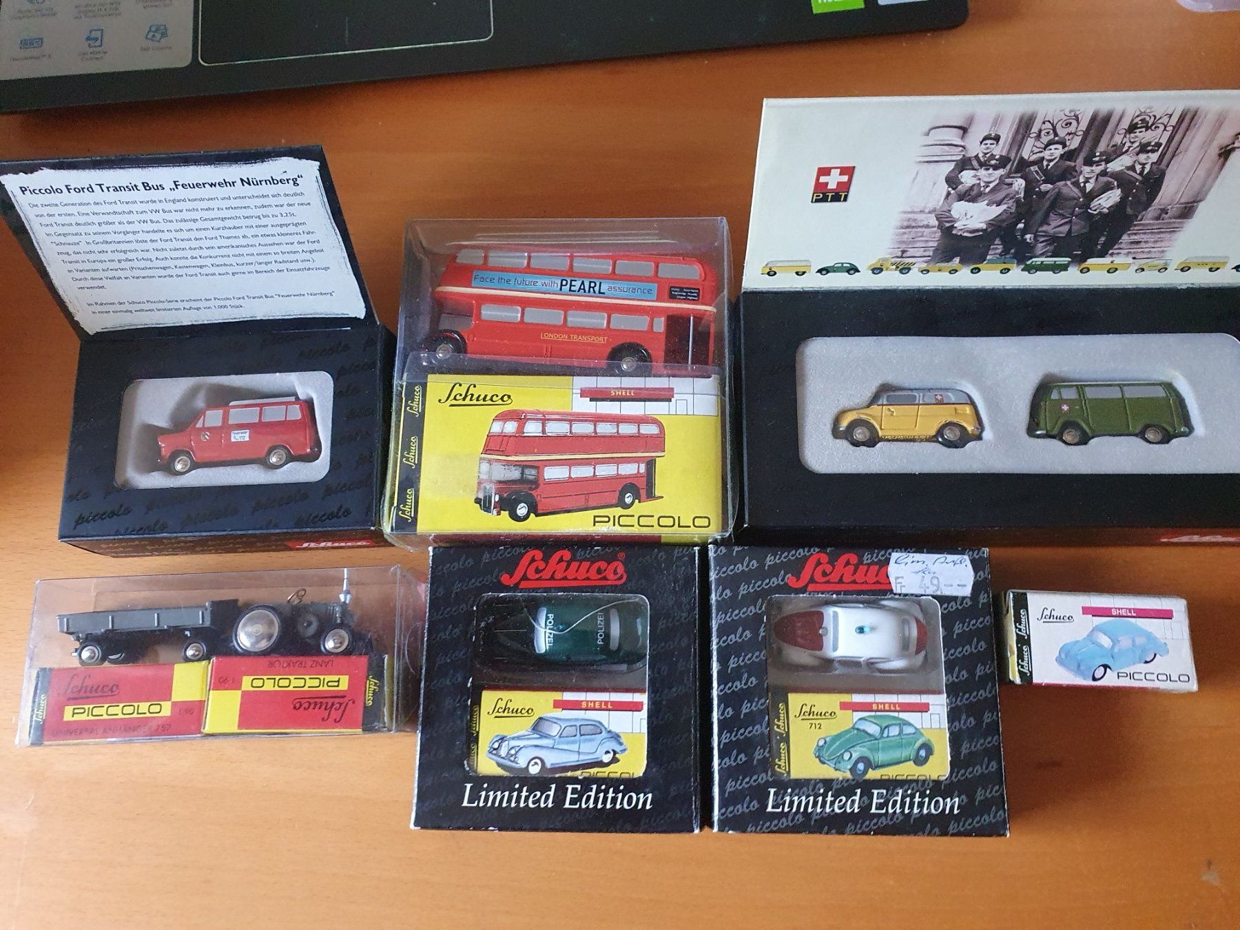 Schuco Modellini d'auto: Schuco Piccolo Sammlung, div. Modelle, Top Zustand! – Nuovo e nell'imballaggio originale da Basel venduto da M2 9