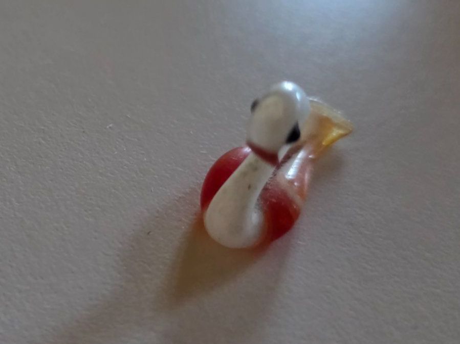 Figuren: farbige Glas Ente 3,6 cm Schwan Figur – Gebraucht aus Walterswil BE von Lonitti 4