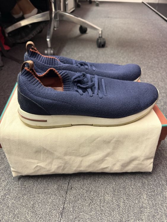 Baskets Loro Piana 360 LP Flexy Walk, bleu, taille 43 (Gebraucht) in ...
