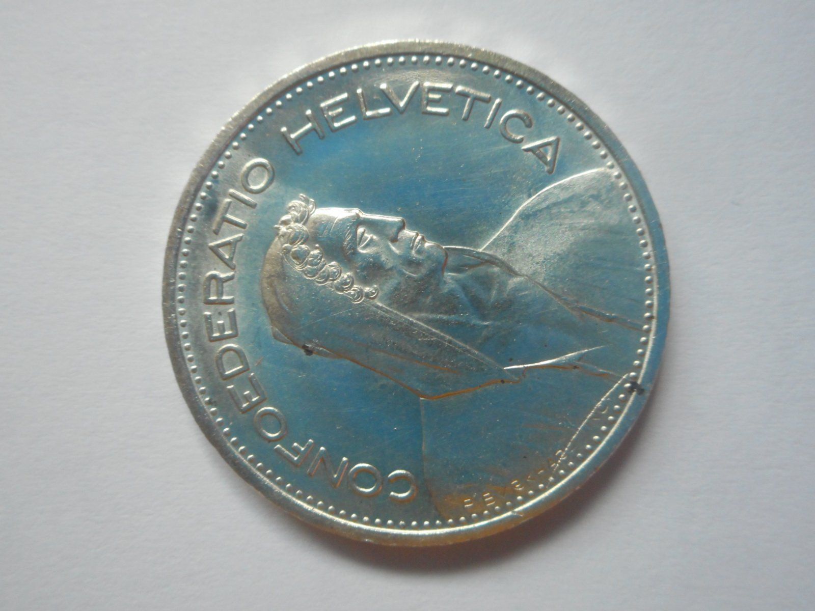 Tutti le monete: 5 Fr. 1952 silber  -unz – Nuovo (secondo la descrizione) da Kriegstetten venduto da pizlad2010 5