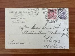 AK   1924  alte Postkarte Italien Milano    (G2358)