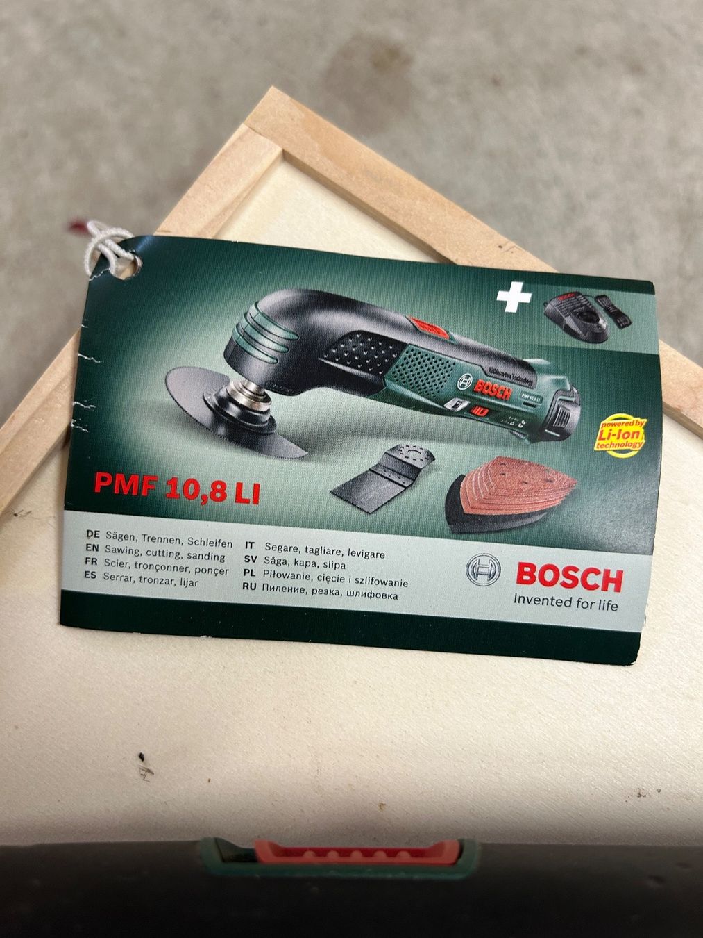 Bosch Alle Werkzeuge: Bosch PMF 10,8 LI Akku-Multifunktionswerkzeug – Gebraucht aus Sax von  1
