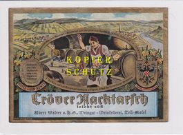 Etikette - Cröver Nacktarsch (Walter) /bd