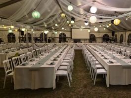 Hochzeit Fest Zelt Dekoration