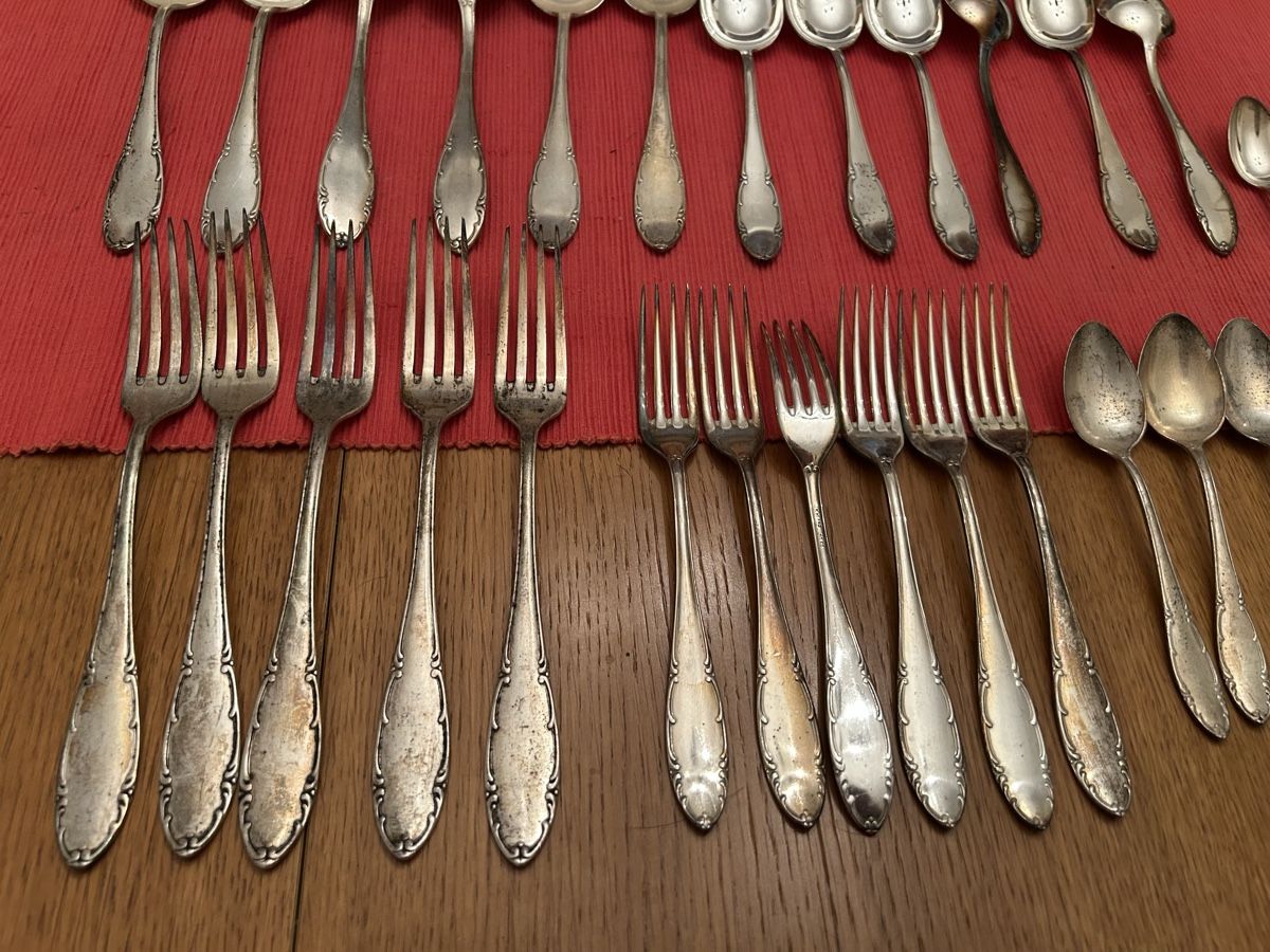 Set di posate: Silberbesteck Berndorf / posate laccate in argento – Usato da Tenero venduto da Laura-Pedu 3