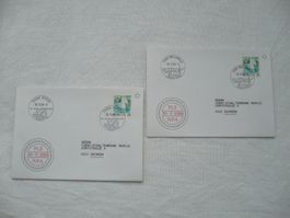 Werbedatumstempel - ET 3996 Binn / 3997 Bellwald