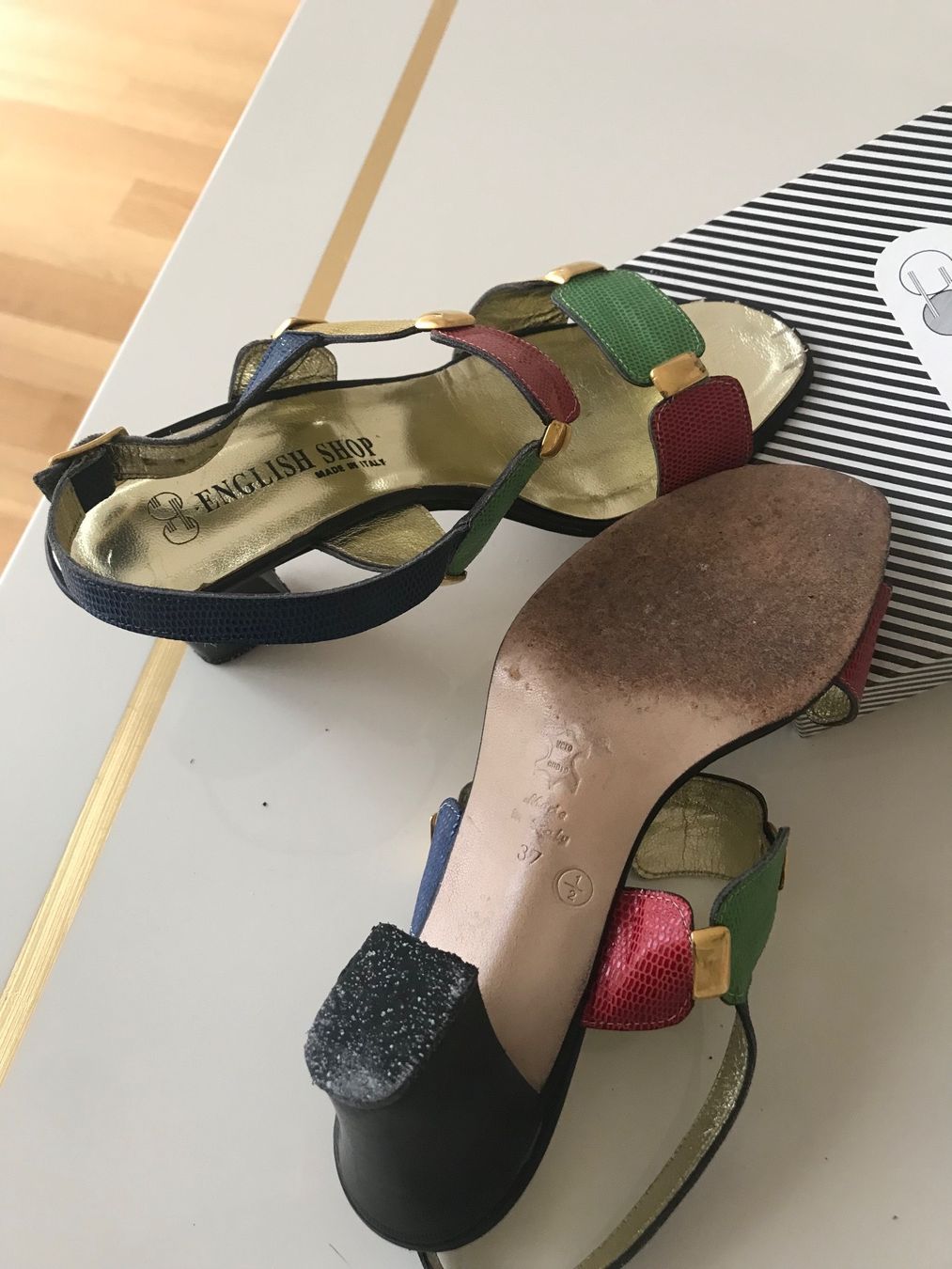 Scarpe da donna: Damenschuh Grösse 37 1/2, Leder NEU – Nuovo (secondo la descrizione) da Luzern venduto da Hans1937 3