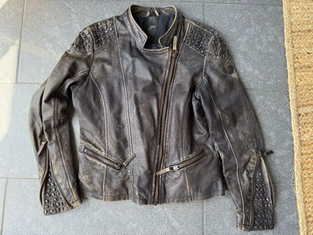 Coole Gipsy Lederjacke L