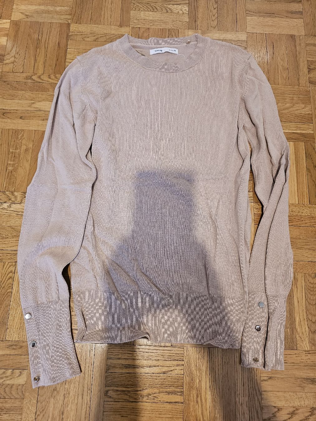 Top: Sisley Pullover beige, size M – Usato da Genève venduto da Andra_irm 1