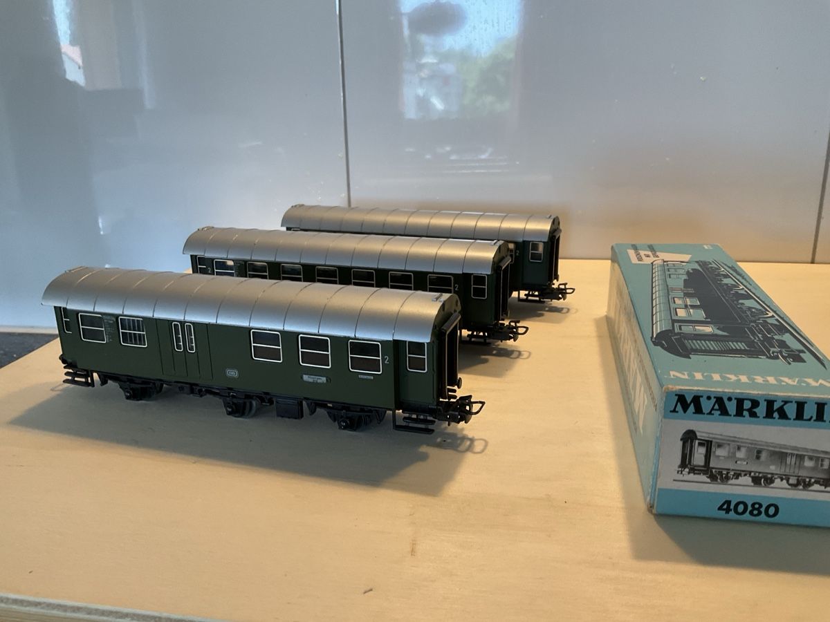 Märklin Modellini di ferrovie: Märklin H0 Dreiachser – Usato da Binningen venduto da paganini72 1