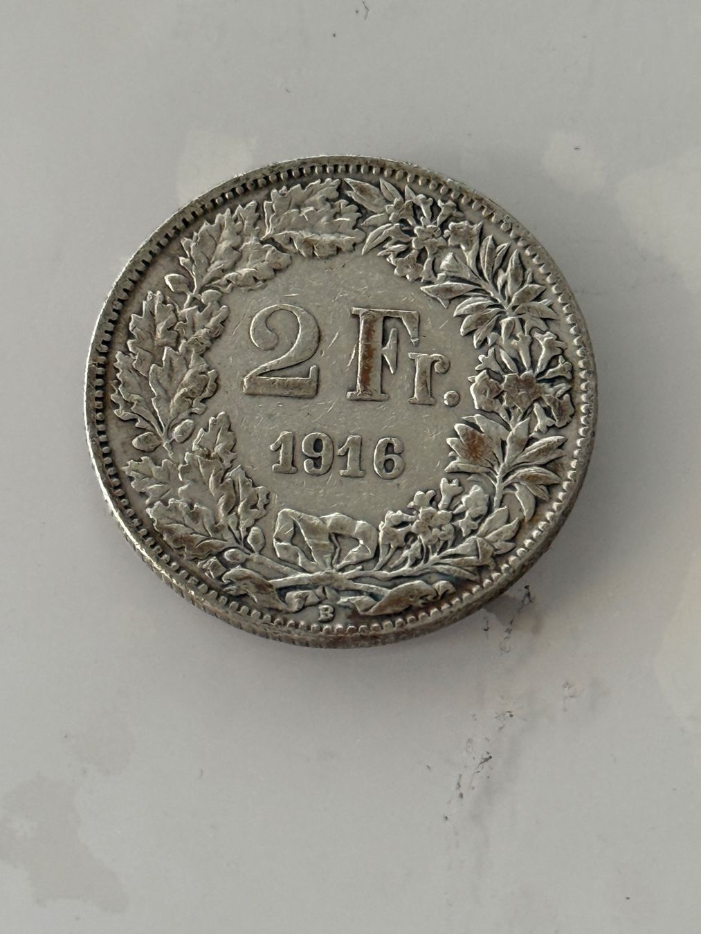 Tutti le monete: 2 Franken 1916  Rar – Usato da Wallisellen venduto da SWISS_SILVER1
