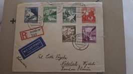 1939 Einschreiben Brief Deutsches Reich