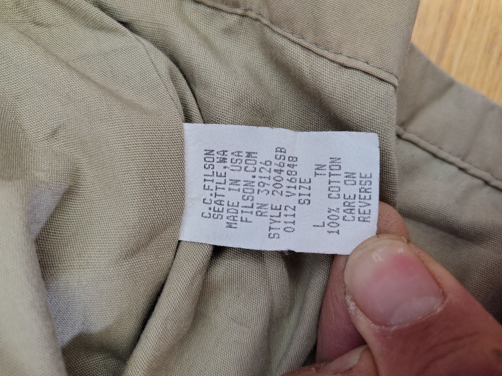 Gilet & Giacche: Original Filson Veste Made in USA – Usato da Warth venduto da dailerd 3
