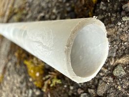 ca. 3 m Kabelrohr, Plastik