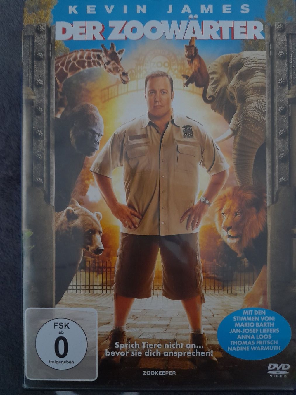 Tutti i DVDs: DVD Der Zoowärter mit Kevin James – Usato da Eiken venduto da Lashar