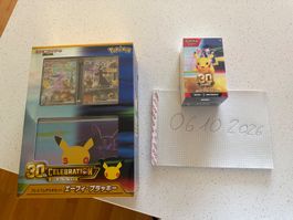 Pokemon 30th Celebration Premium Deck  Espeon Umbreon +BB