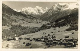 Serneus - Dorf  GR  und Silvretta      um 1930