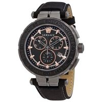 Versace Uhr, Herrenuhr Chronograph, Top Zustand, Schwarz!...