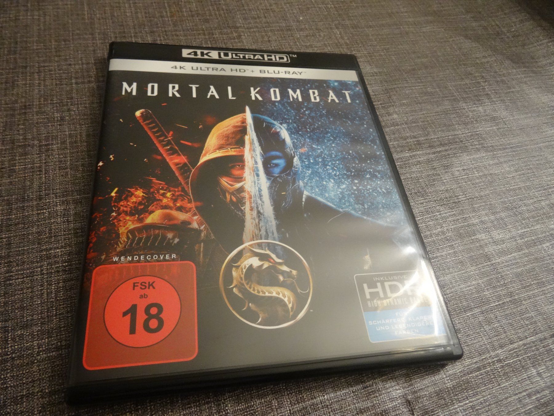Tutti i DVDs: Mortal Kombat 4K ULTRA HD UHD Blu-ray – Usato da Olten venduto da Disc-Verkauf