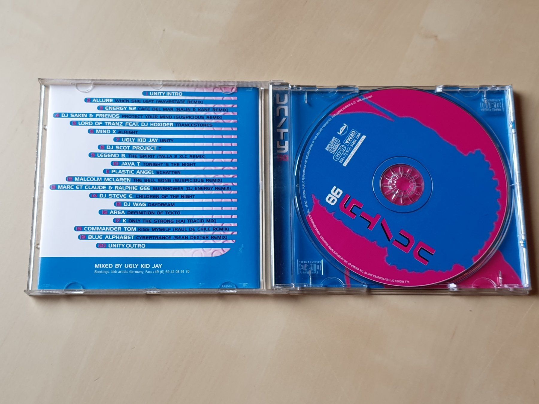 CDs: Unity 98 – D'occasion à Stansstad par collectorsshop 2