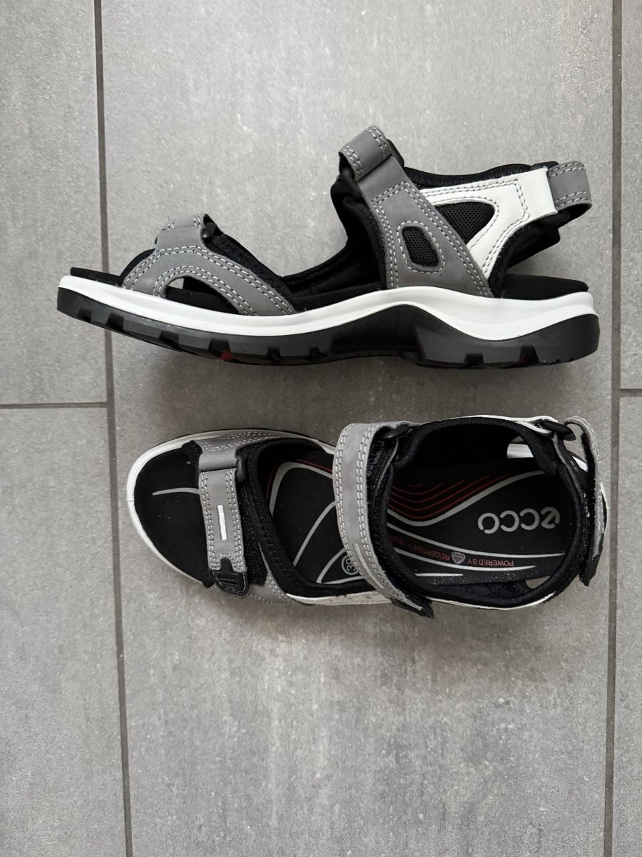 Ecco Scarpe da donna: Trekkingsandale Ecco, grau Damen, Grösse 39 – Nuovo (secondo la descrizione) da Kloten venduto da el.kloten 5