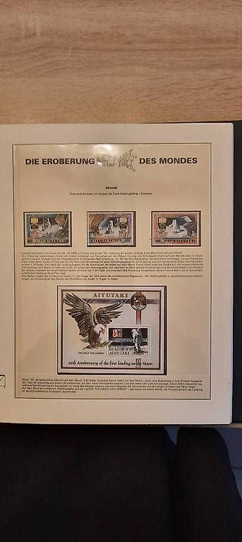 Tutti i francobolli: collection de timbres mission Apollo 11 – Usato da Vernier venduto da for_2zny 4